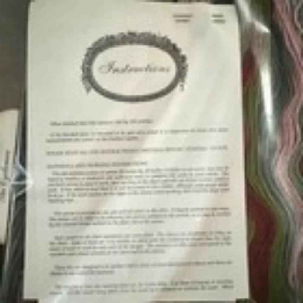 VINTAGE 1992 NEW Elizabeth Bradley Needlepoint Kit The Botanical Garden Cyclamen - Picture 10 of 10